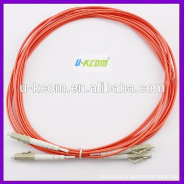 Alta calidad con el mejor precio Multimode LC-LC dúplex cable de cable de fibra óptica Patch